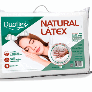 travesseiro Duo Flex Natural Látex